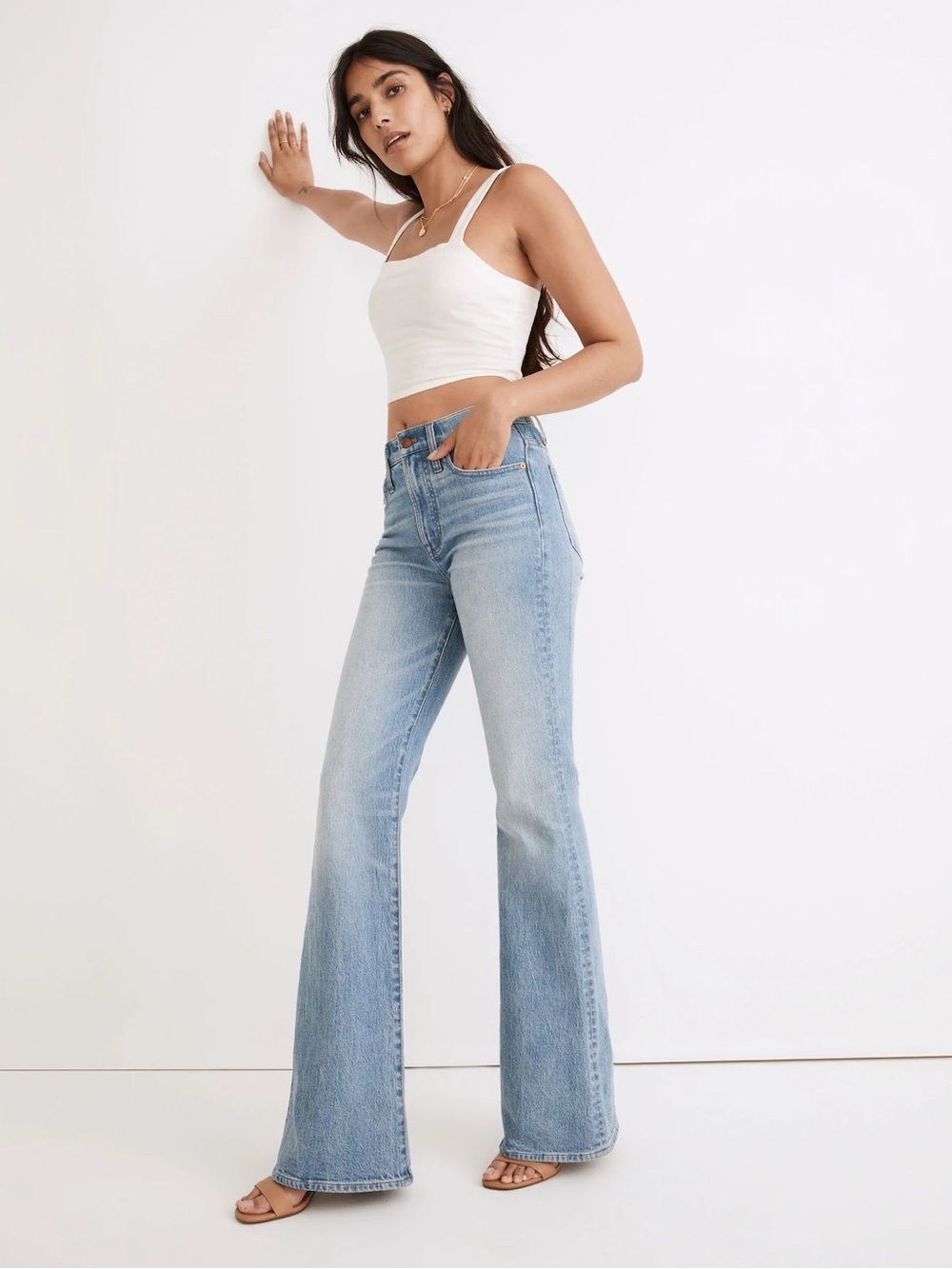 Madewell The Perfect Vintage Flare Jean Delavan Wash SZ 24 00